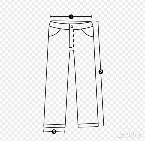 Джинсы Levis широкие мужские