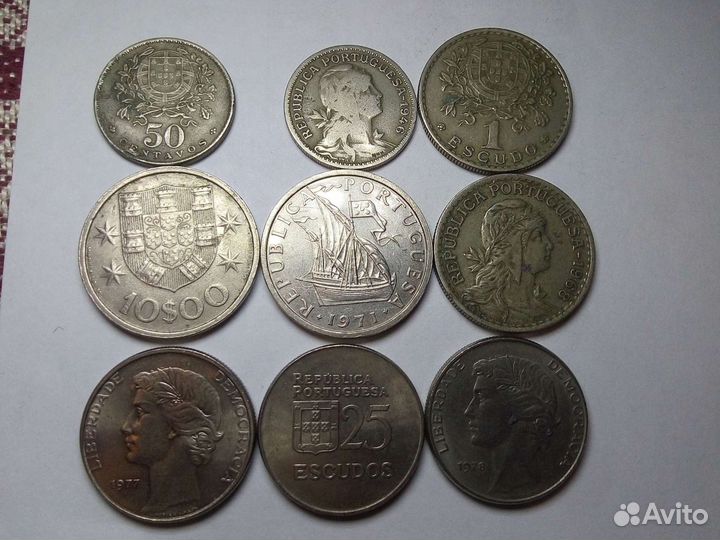 Монеты Португалия