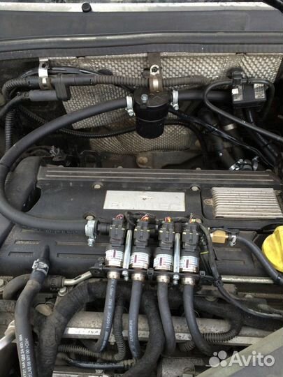 Газ на авто Опель Корса фурнитура гбо №800