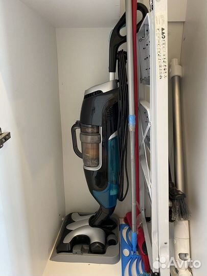 Паровая швабра пылесос Tefal тефаль 2в1
