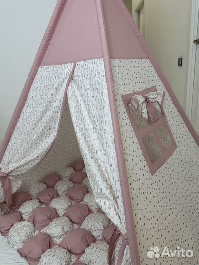 Детская палатка вигвам в детскую комнату