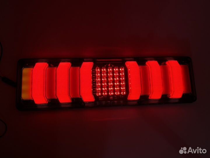 Диодные задние фонари LED 12-24В T1 «Транформеры»