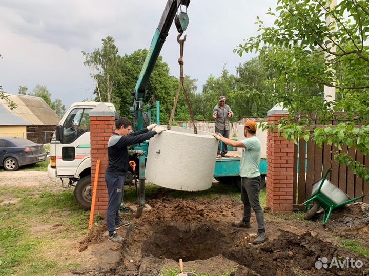 Септик под ключ. Рассрочка 12 мес