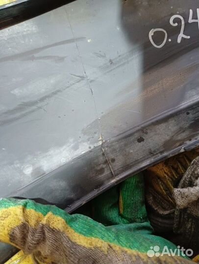 Накладка бампера нижняя (угол) левая Man Tgs