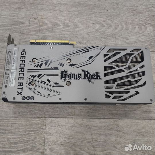 Видеокарта Palit RTX 3070 TI gamerock 8Gb
