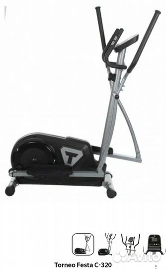 Эллиптический тренажер torneo festa c 320