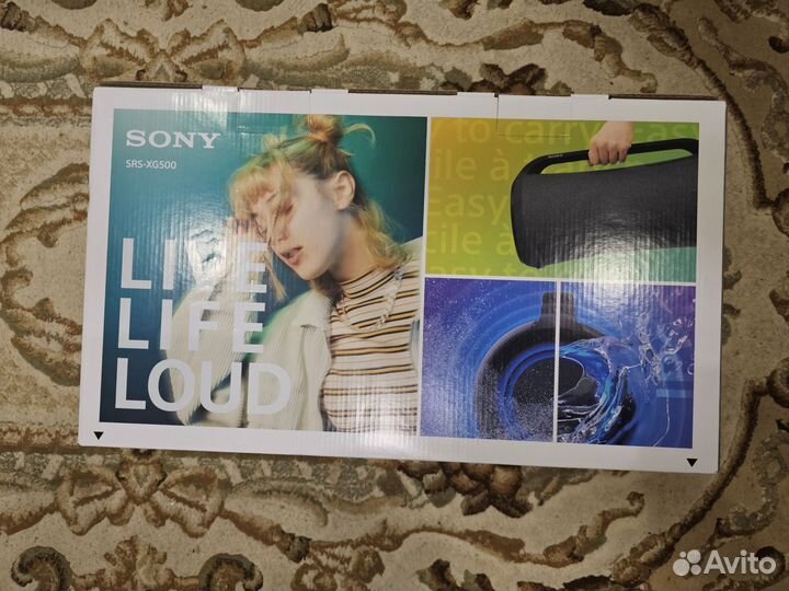 Беспроводная акустика Sony SRS-XG500