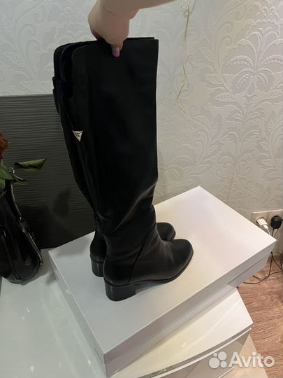 Сапоги ботфорты зимние 35-36 р-р