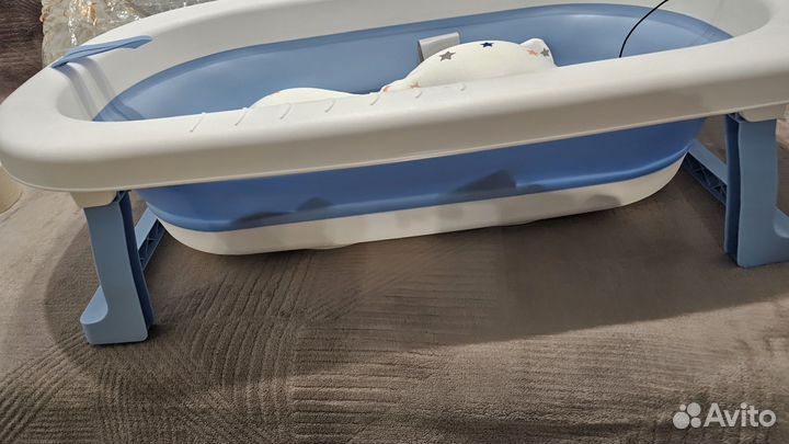 Ванночка для купания с термометром