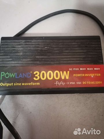 Инвертор с 12в на 220, преобразователь напрежения
