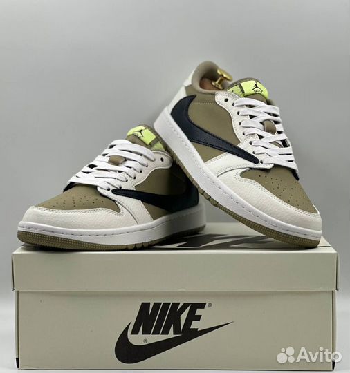 Кроссовки Travis Scott x Air Jordan 1 Low Golg 6.0