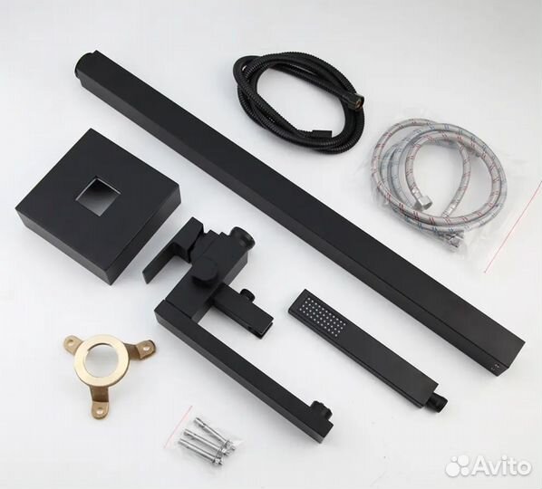 Напольный смеситель квадрат отдельностоящих ванн