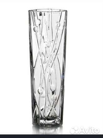 Ваза bohemia хрусталь