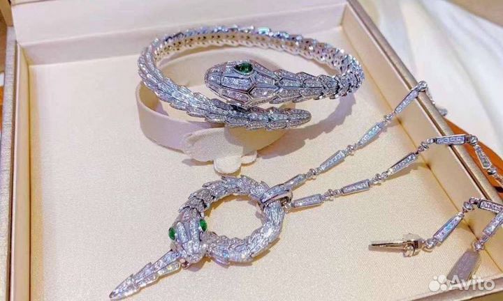 Кольцо колье серьги Bvlgari