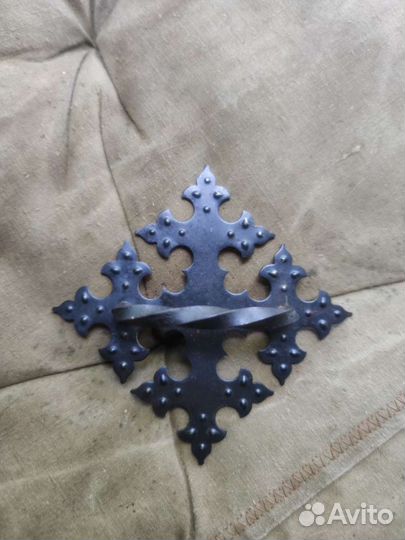 Мебельная ручка винтаж металл