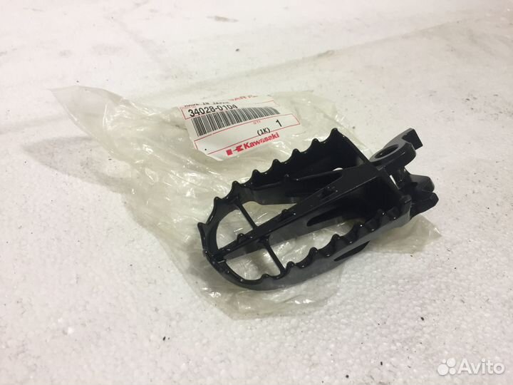 Подножка водителя левая Kawasaki KX250F 2009-2018