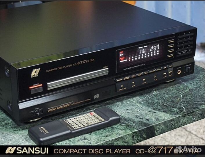 Cd проигрыватель sansui CD - A717 Extra