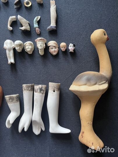 Старинные куклы, фарфор, донорство, посуда