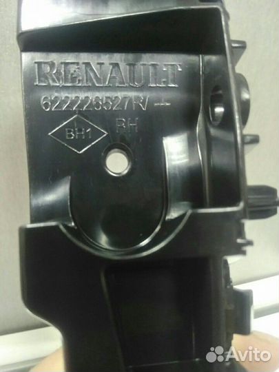 Кронштейн переднего бампера Логан2