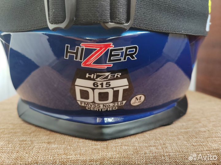 Шлем для мотоцикла кроссовый