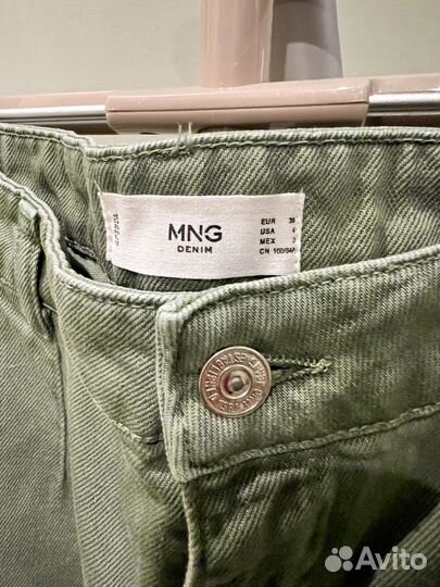 Джинсы mango mom 36