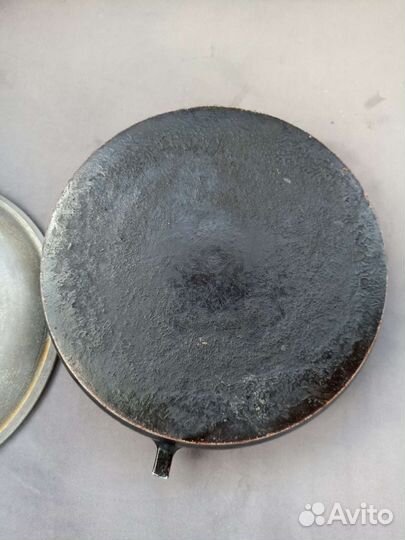 Сковорода сотейник СССР с крышкой