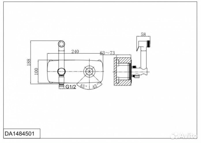 Гигиенический набор D&K Bayern.Alfeld DA1484501