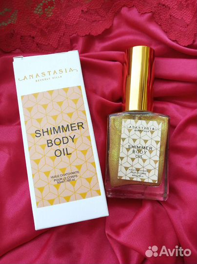 Сыворотка Mixit и масло-шиммер для тела