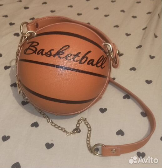 Сумка клатч кросс боди мини Баскетбольный мяч