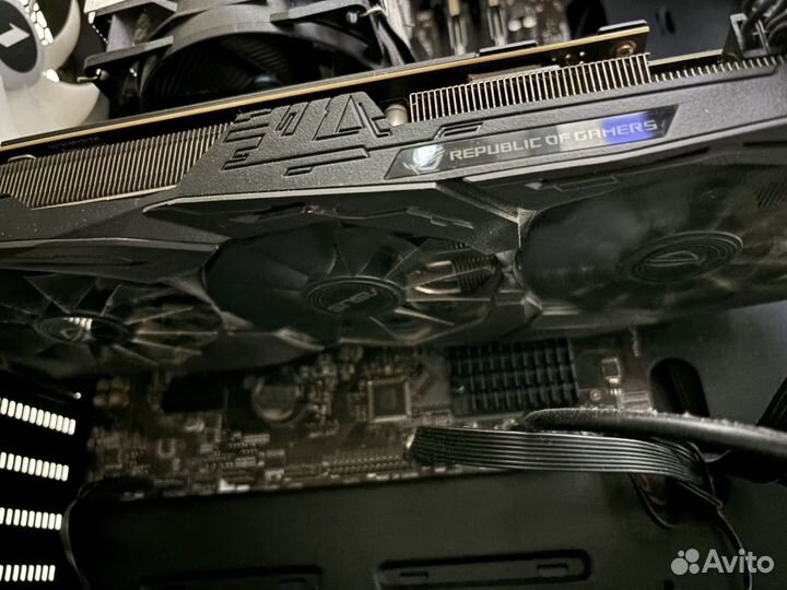 Видеокарта gtx 1060 6gb asus strix