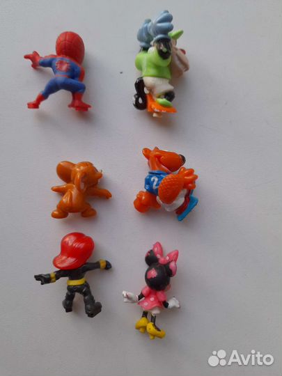 Игрушки фигурки из киндера