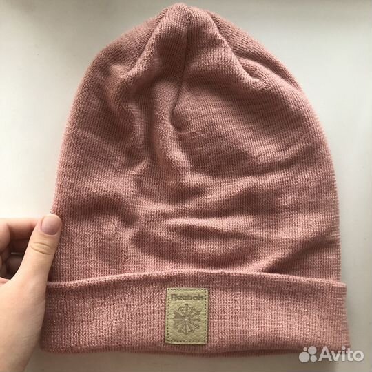 Шапка reebok женская + снуд/хомут