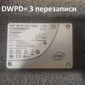 SSD Intel DC S3610 ssdsc2BX012T4 1.2Tb 2.5" SATA