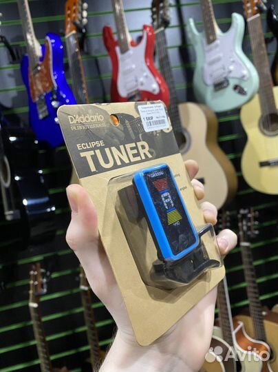 D'Addario тюнер на прищепке (Новый)