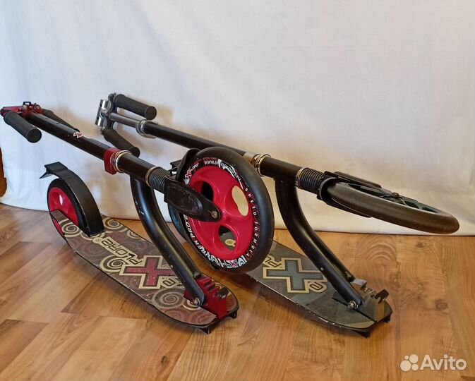 Самокат Explore Super Pro колесо 230мм амортизатор