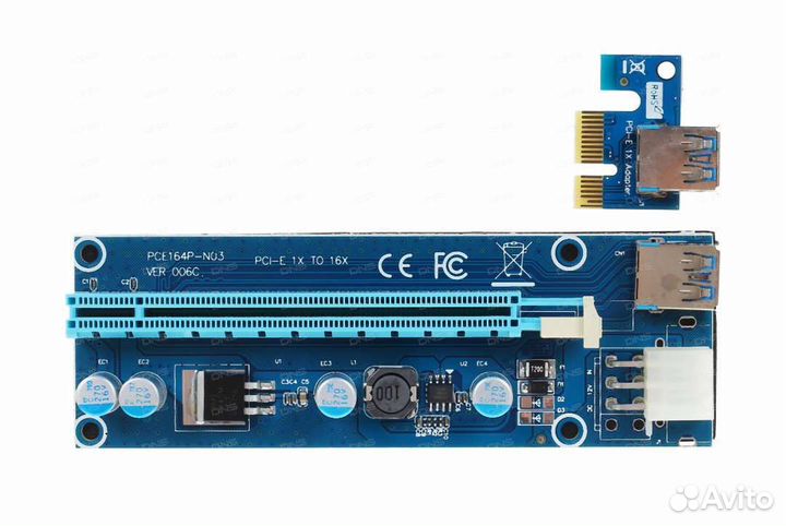 Райзеры для видеокарты dexp Raiser v006c
