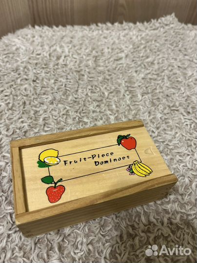 Домино деревянное