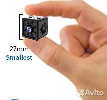 WiFi мини-камера дат. движения 140 градус., 128G