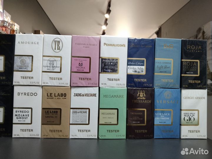 Тестеры, миниатюры 58мл