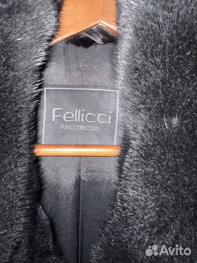 Шуба из аукционного меха норки Blackglama