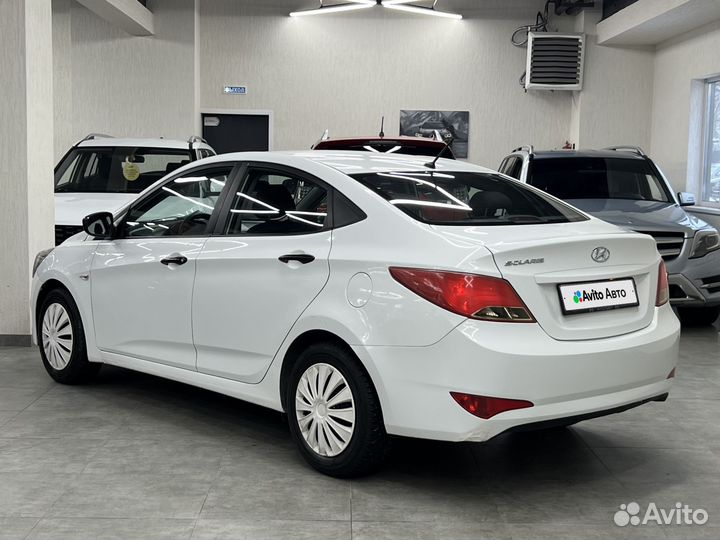 Hyundai Solaris 1.4 МТ, 2016, 181 000 км