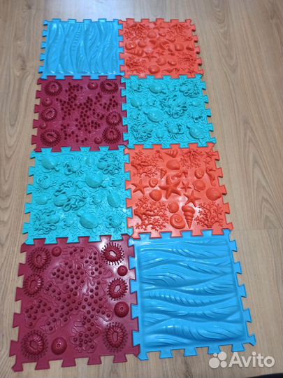 Ортопедические массажные коврики море (набор)