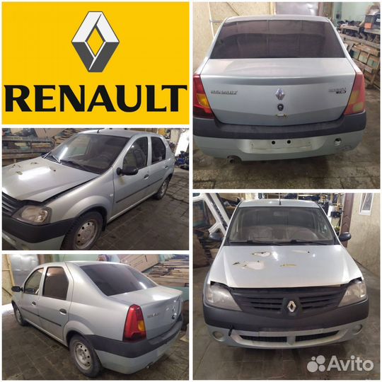 Кузов renault logan разбор