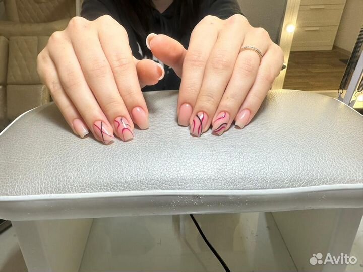 Маникюр покрытие, педикюр гель лак снятие