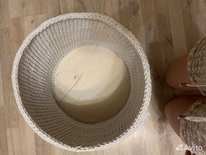 Корзина ручной работы большая