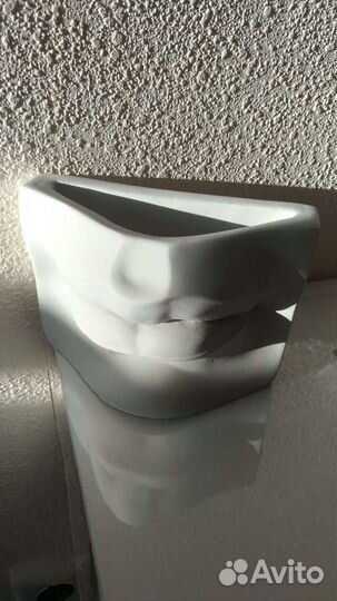 Органайзер, губы Давида, кашпо, декор для дома