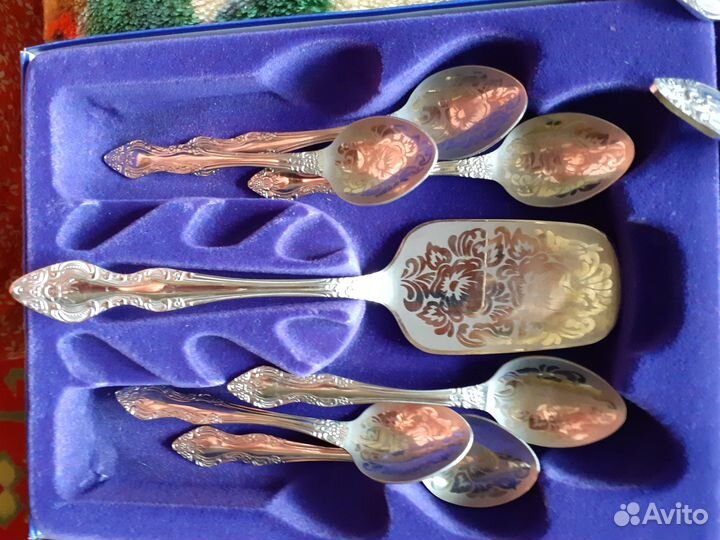 Ложечки кофейные мельхиор СССР