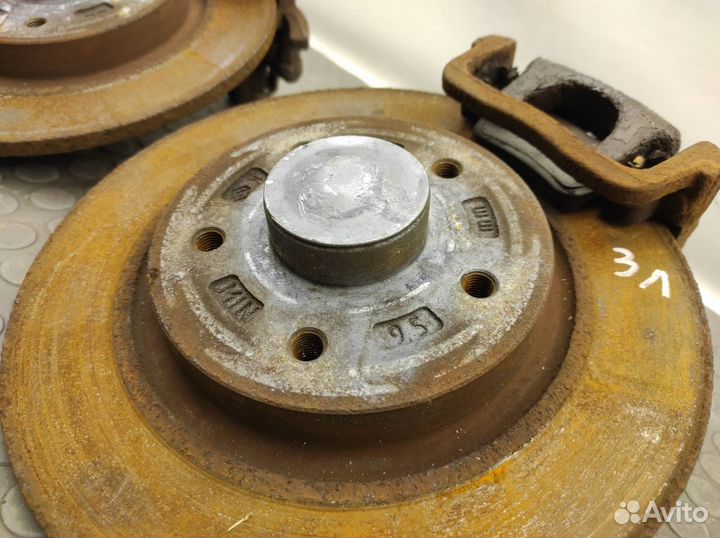 Тормозная система комплект задняя Renault Kangoo