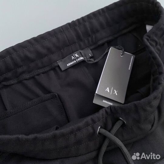 Спортивные штаны armani черные