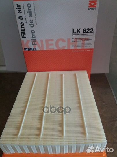 Фильтр воздушный LX622 Mahle/Knecht